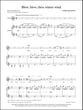 Blow, Blow, Thou Winter Wind Vocal Solo & Collections sheet music cover